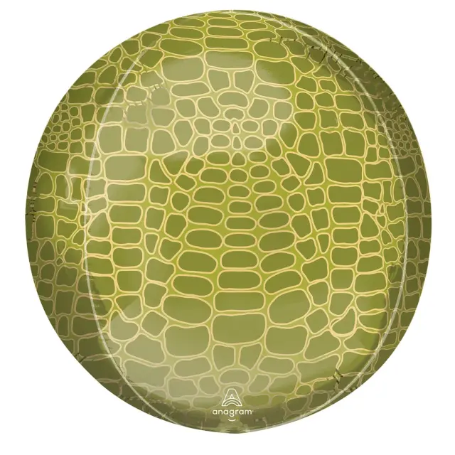 Μπαλόνι Φοιλ Orbz Alligator Print Animalz / 38εκ Χ 40εκ Κροκόδειλος - Animal Print