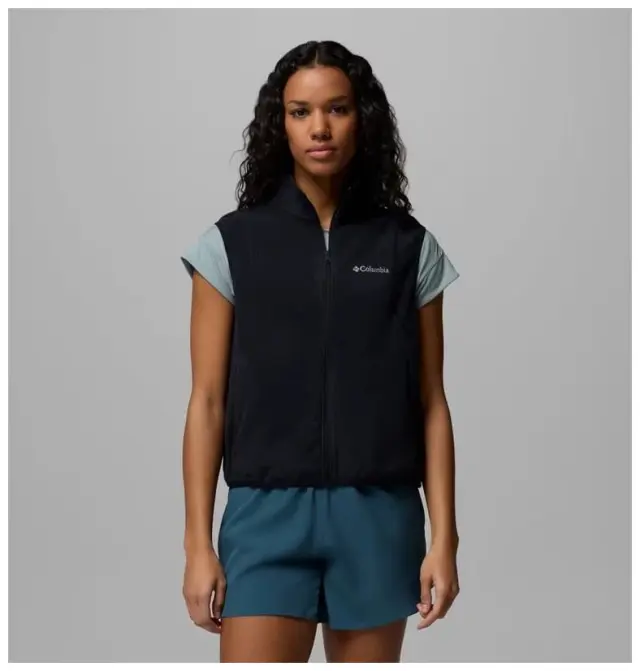 Columbia Vital Valley™ Vest Black – Γυναικείο Γιλέκο Fleece - 2155861-010 - M