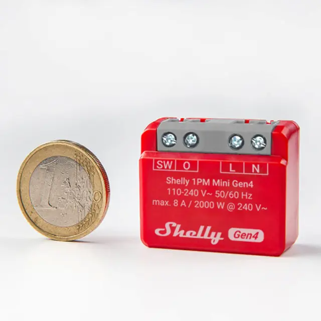 3800238070816 | Shelly 1PM Mini Gen4 2-pack - EAN 3800238070816 3