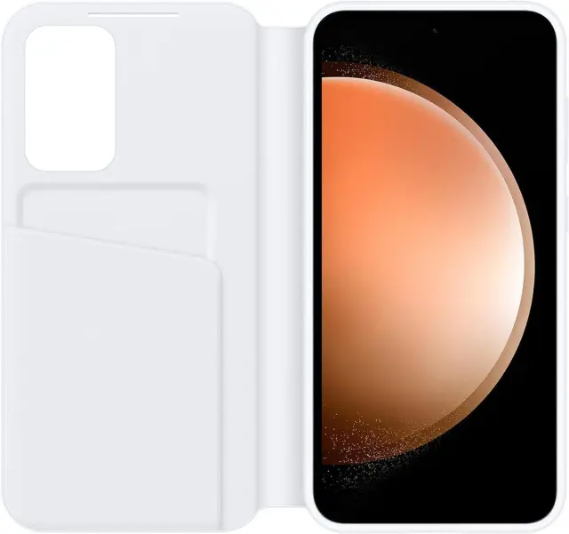 Samsung® Smart View Θήκη Βιβλίο για Galaxy S23 FE- White 3
