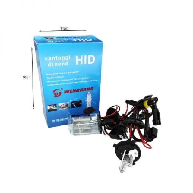 Wenchang Led λάμπες H4 35w 6000K HID- Led headlight 18072