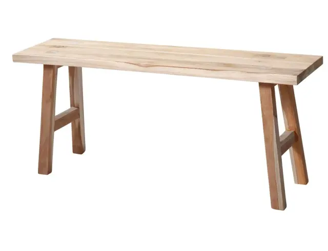 Παγκάκι από Ξύλο Teak, με διαστάσεις 100x25x42cm J18000190 2
