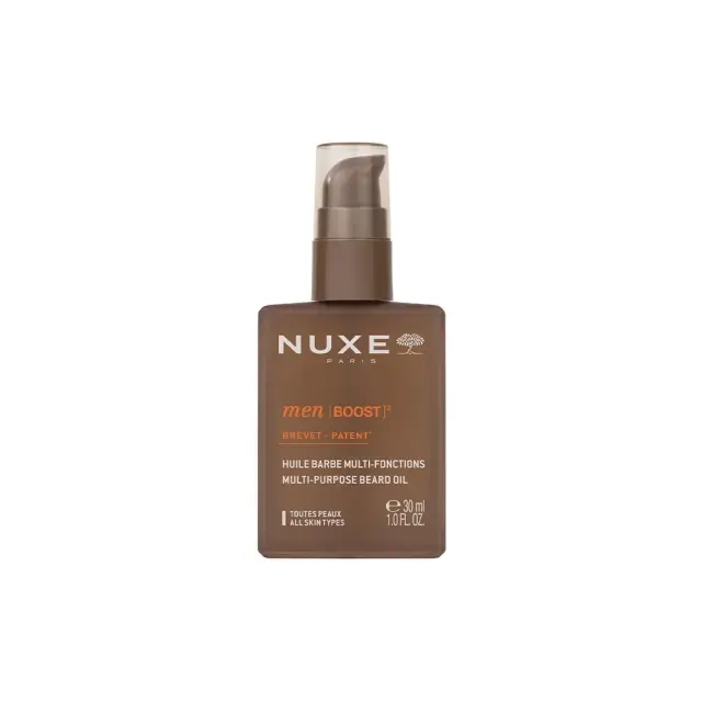 Nuxe Men Boost Multi-Purpose Beard Oil Ξηρό Έλαιο για Γένια & Μουστάκι, 30ml