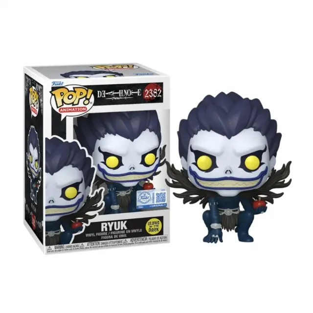 Φιγούρα Funko Pop! Animation: Death Note - Ryuk (Glows in The Dark) (Special Edition) #2382 Vinyl Figure