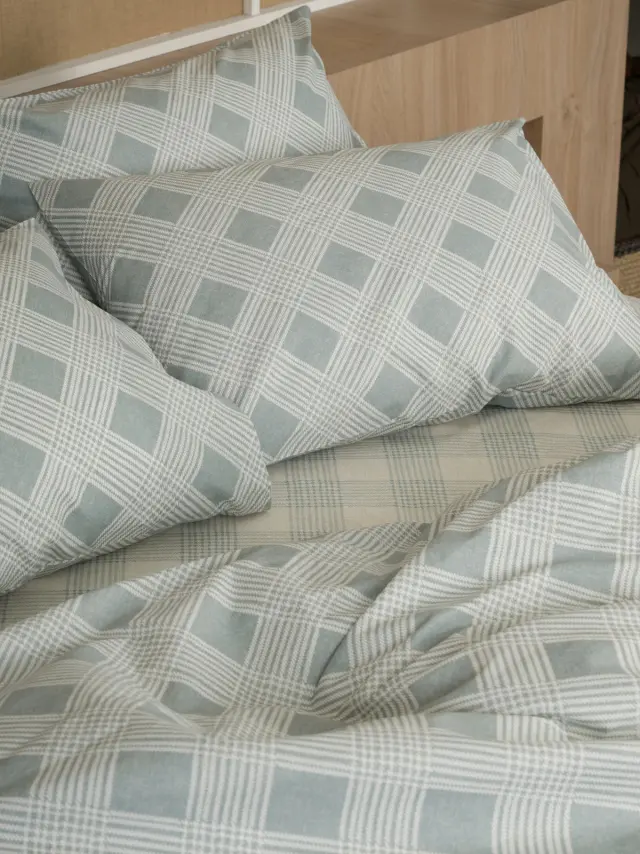 Σετ Σεντόνια Cotton Feelings 2072 Aqua Μονό (165x270) Sunshine 3