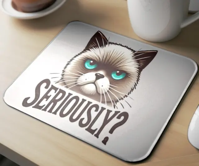 Mousepad cat A09 Διαστάσεις: 22cm(μήκος) x 18cm (ύψος) 2