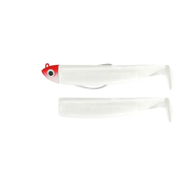 Σιλικονούχο Fiiish Black Minnow Νο2 Combo BM3002 Combo Shore - 5gr White Red