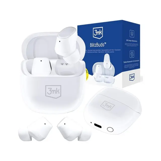 3mk BlitzBuds BT 6.0 White