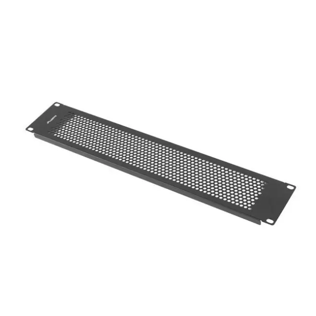 Lanberg 19" Blanking Panel 2U Mesh Black (AK-1412-B)