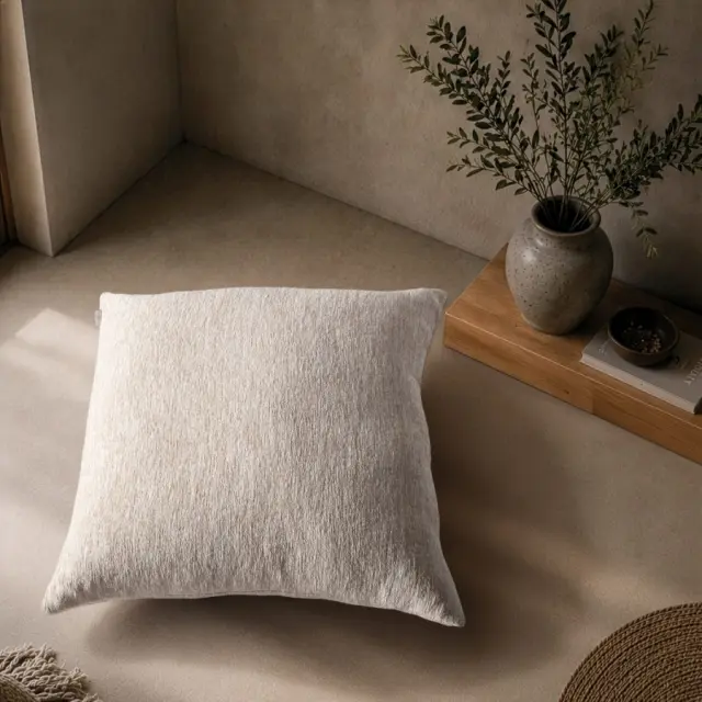 Μαξιλαροθήκη Kent 01 Ivory Cream TEORAN 30x50cm 3
