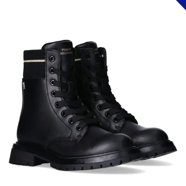 Εφηβικά Αρβυλάκια Tommy Hilfiger Κορίτσι T3A5-34018-0332-999 Μαύρα Μαύρο - 38 2