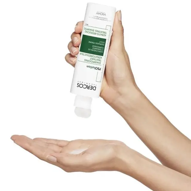Vichy Dercos PSOlution Kerato-Reducing Treating Shampoo Σαμπουάν για το Τριχωτό με Τάση Ψωρίασης 200ml 2