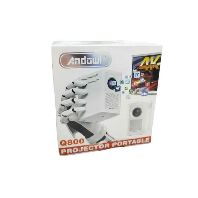 Andowl Προτζέκτορας 4Κ Ultra HD Q800 - Projector Portable 818180