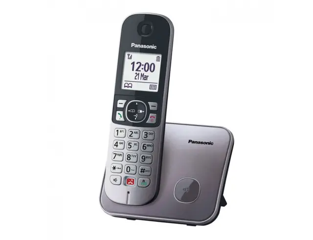 Ασύρματο Τηλέφωνο Panasonic KX-TG6851GRM - Γκρί KX-TG6851GRM 2