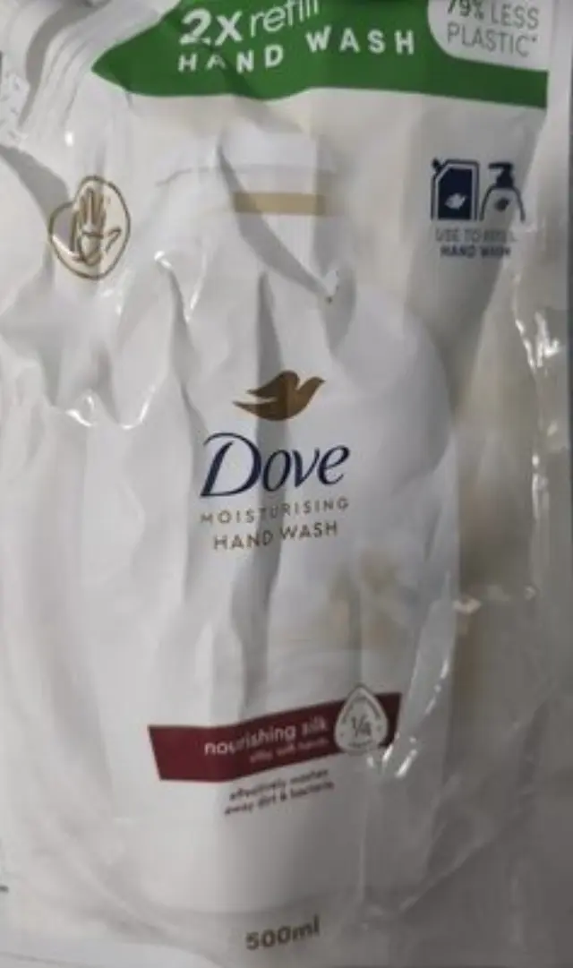 Υγρό Κρεμοσάπουνο Ανταλλακτικό DOVE CARING HAND WASH Fine Silk 500ml