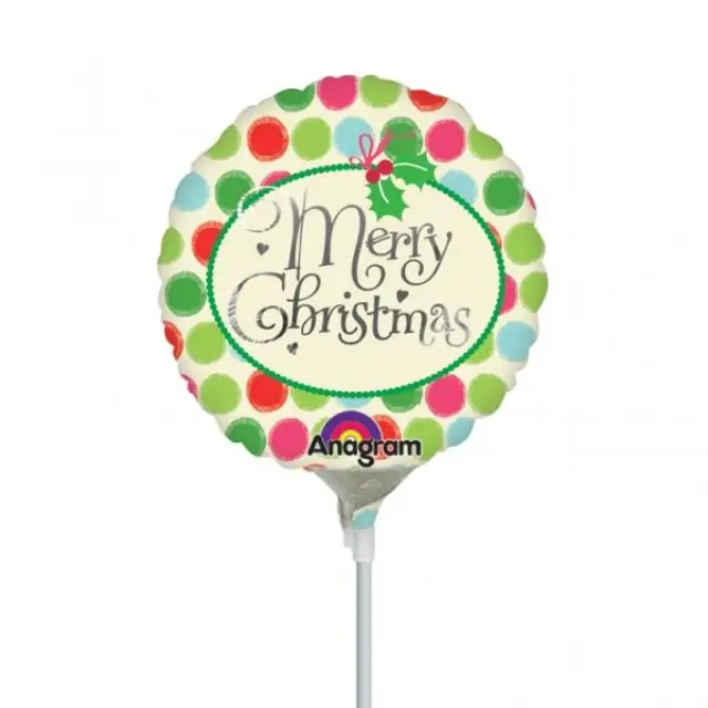 9 Στρογ. Merry Christmas Dots