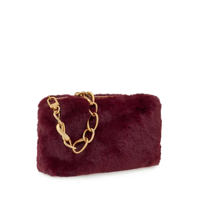Γυναικεία Τσάντα Ώμου Ted Baker 281392-WINE Μπορντώ γούνα Μπορντό - One Size 2