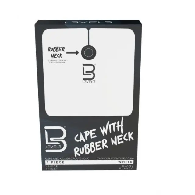 L3VEL3 Μπέρτα Professional Rubber Neck White 3