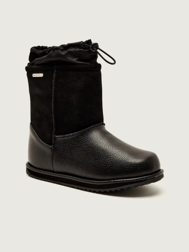 Emu Μποτάκια Παιδικό δέρμα Μαύρο EMU/13260 BLACK - 27 2