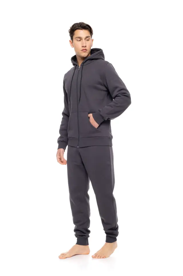 WN-M115 - Grey - TRACKSUIT HOOD BASIC 2