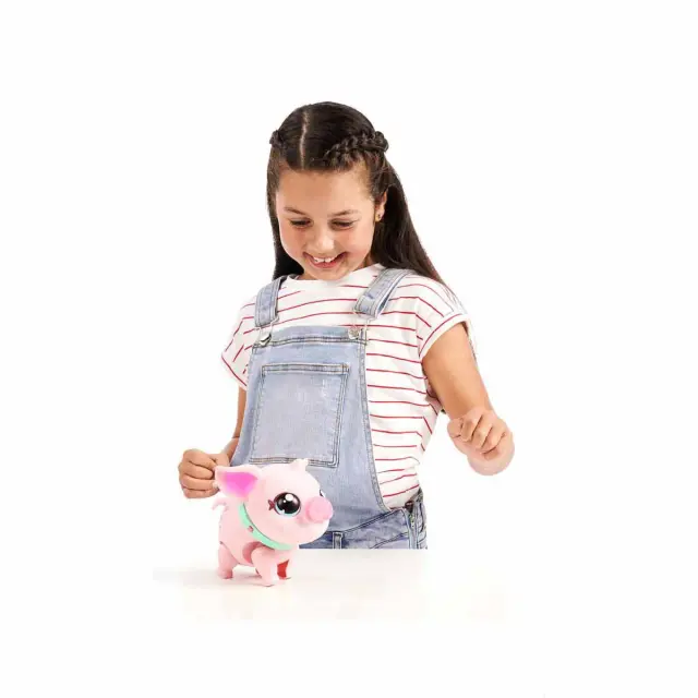Little Live Pets Lucky Γουρουνάκι Ηλεκτρονικό Pet (LPW00000) Ροζ 3