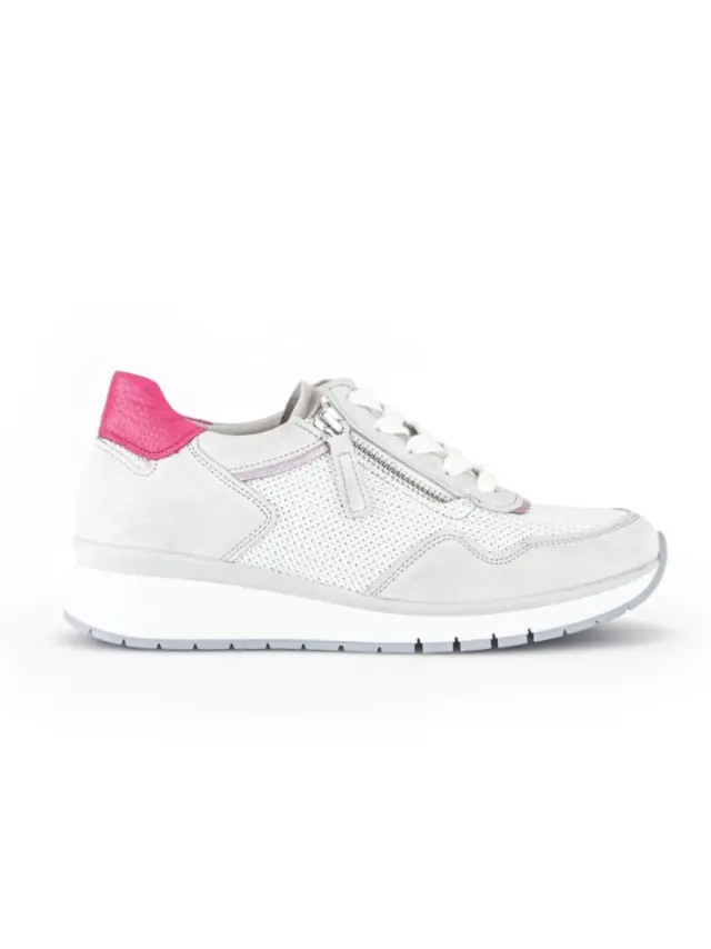 Gabor Sneakers Γυναικείο δέρμα/ύφασμα Άσπρο GAB/46308 61-WEISS 3