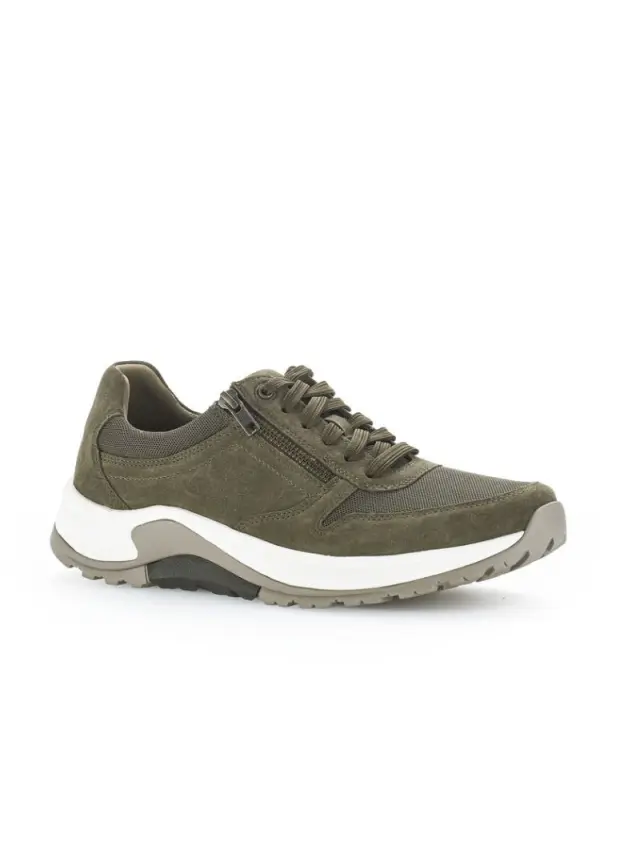 Pius Gabor Sneakers Ανδρικό δέρμα Nubuck/ύφασμα Πράσινο PGA/800014 15-TUNDRA 2