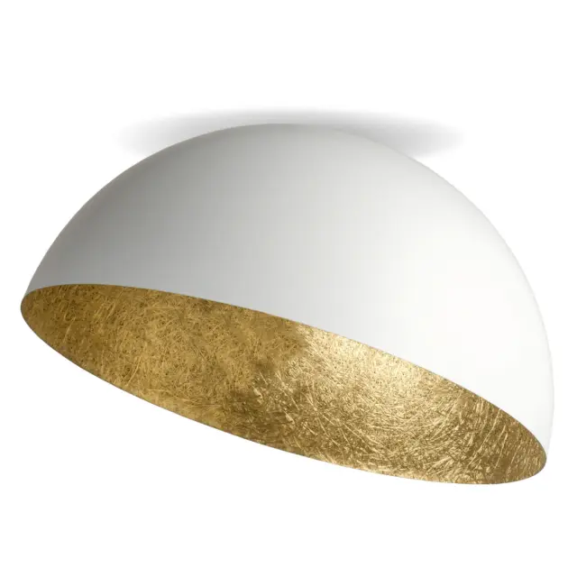 SFERA καμπάνα φωτιστικό οροφής άσπρο/χρυσό Ø 90 cm 2