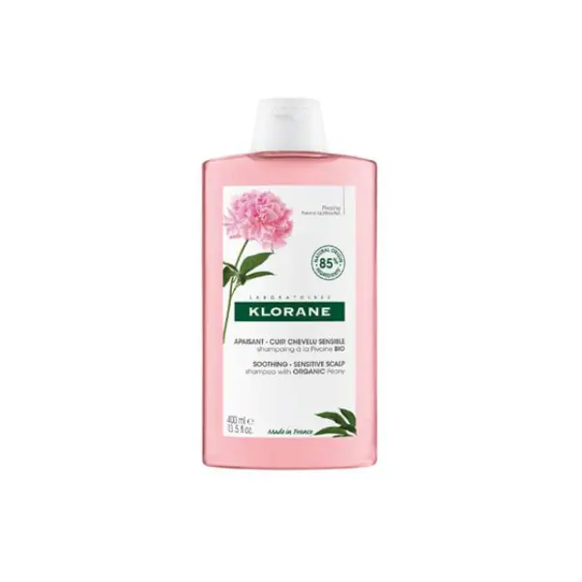 Klorane Soothing & Anti-irritating Shampoo Peony Καταπραϋντικό Σαμπουάν με Παιωνία για το Ερεθισμένο και Ευαίσθητο Τριχωτό της Κεφαλής, 400ml