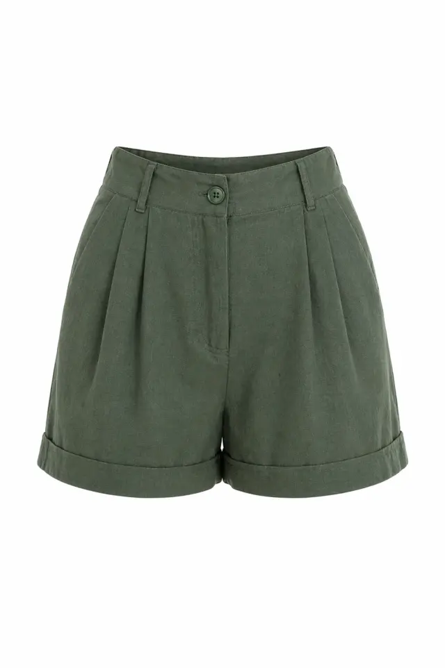 Σορτς Ψηλόμεσο με Πιέτες CALIN SHORT - XS 3
