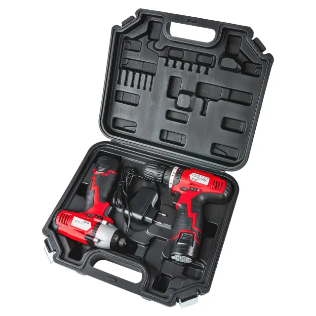 RAIDER Σετ Δραπανοκατσάβιδο & Παλμικό κατσαβίδι 12V 2х1.5Ah RD-CDIDL01 2