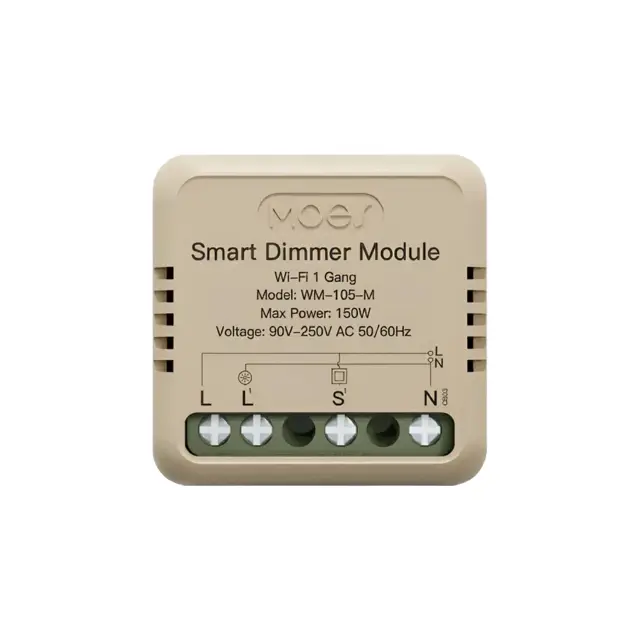 WIFI ΜΙΝΙ ΔΙΑΚΟΠΤΗΣ DIMMER 1g N+L / WIFIMDS1
