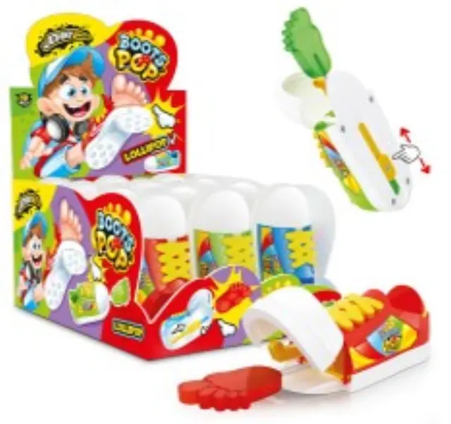 JohnyBee Boots Pop Lolipop 12τεμ/display