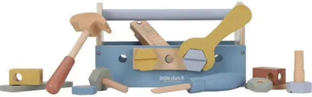 Little Dutch Ξύλινη εργαλειοθήκη με εργαλεία FSC / LD2544 (Little Dutch)