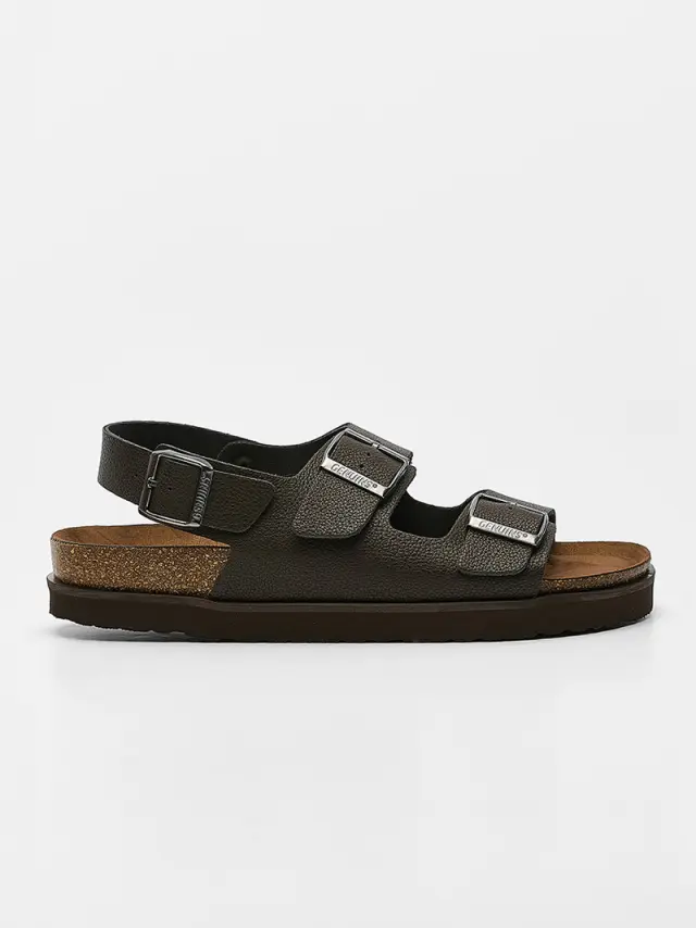 Genuins Πέδιλα Ανδρικό Άλλα Υλικά Καφέ GEN/CONGO ALPACA G106237 BROWN 2
