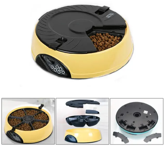 Αυτόματη ταΐστρα κατοικίδιων 6 γευμάτων - Automatic Pet Feeder 2