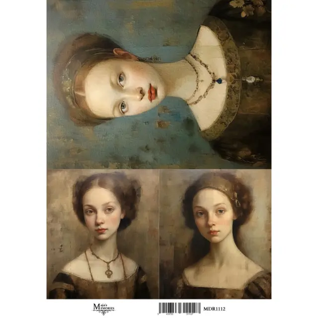 Ριζόχαρτο Maja's Memories, 30x42cm, Vintage Πορτρέτα, MDR1112