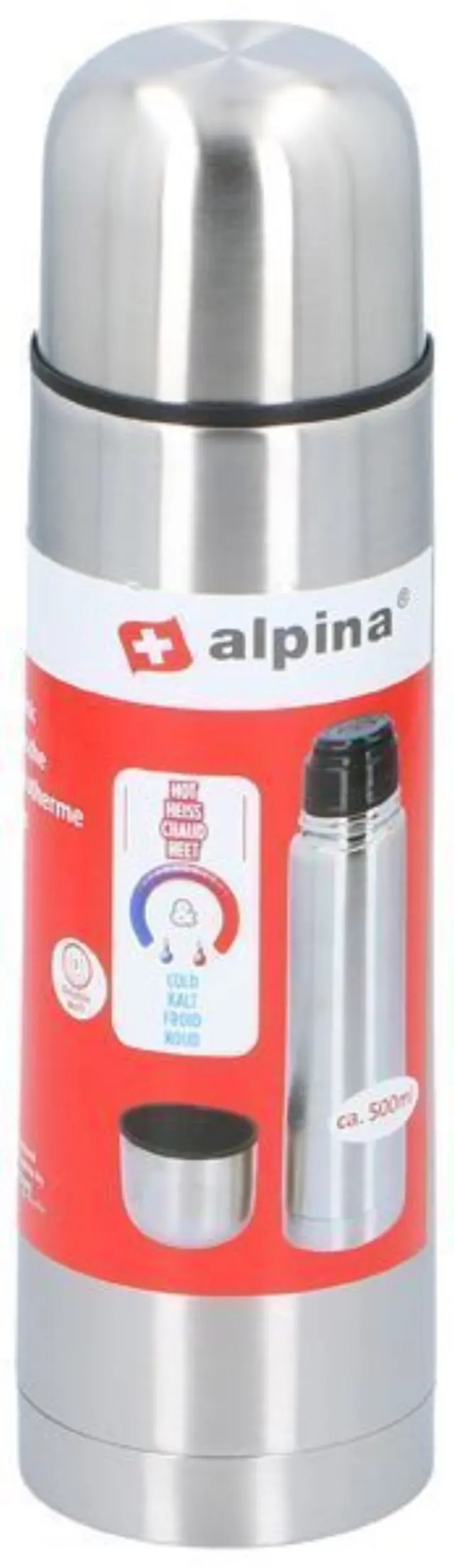 Θερμός Ταξιδίου 500ml Δ7x24.5cm