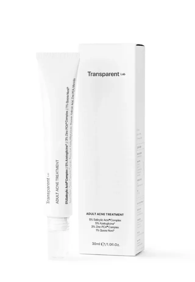 Niche Beauty Lab - Transparent Lab - Adult Acne Treatment - Treatment for Acne-prone Skin 30ml