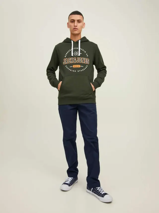 JJSTAMP SWEAT HOOD Rosin 2