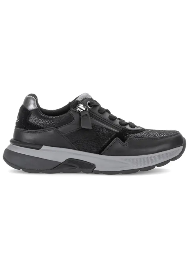 Gabor Sneakers Γυναικείο δέρμα Μαύρο GAB/010501 005-BL/ANTHR - 39 3