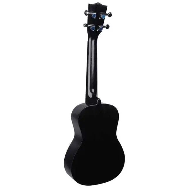 V-TONE UK23 BK acoustic concert ukulele 23" black + cover 3