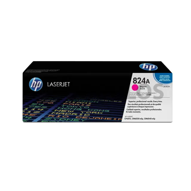 Γνήσιο Toner Laser HP 824A Εκτυπωτή Ματζέντα 21000 Σελίδων CB383A