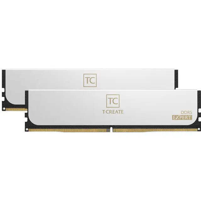 Team Group DIMM 64 GB DDR5-6000 (2x 32 GB) Dual-Kit (white, CTCWD564G6000HC34BDC01, T-CREATE EXPERT, INTEL XMP, AMD EXPO)