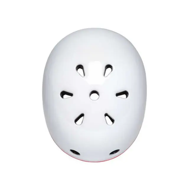 ENNUI elite white red shiny κράνος με αφαιρούμενο peak (54-59cm) 3