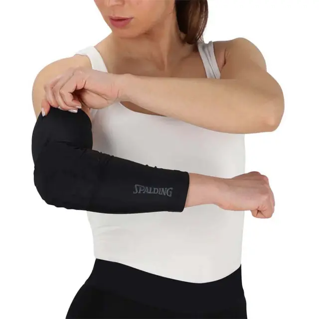 Spalding Adult Compression 1 Arm Sleeve With Honeycomp Padding Basketball Μαύρο SPACONE007 (Spalding)