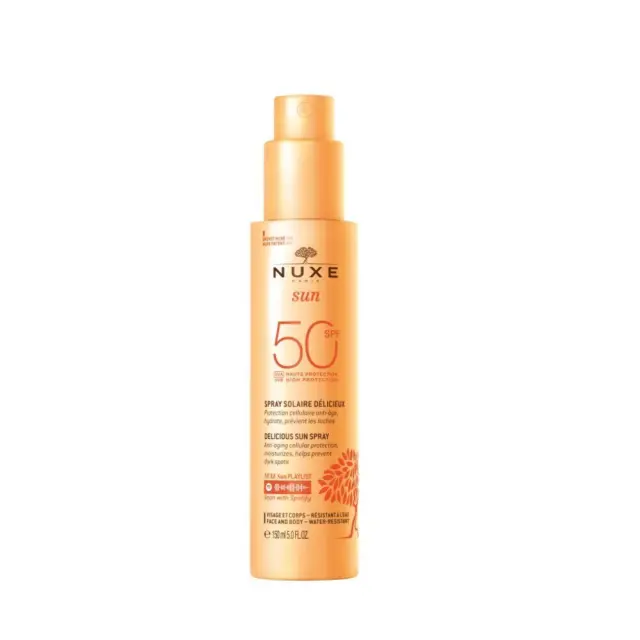 Nuxe Sun Melting Spray High Protection SPF50 Face & Body 150ml (Αντηλιακό γαλάκτωμα spray για πρόσωπο & σώμα)