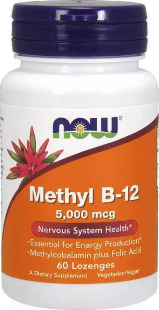 Now Foods Methyl B-12 5000 mcg 60 παστίλιες