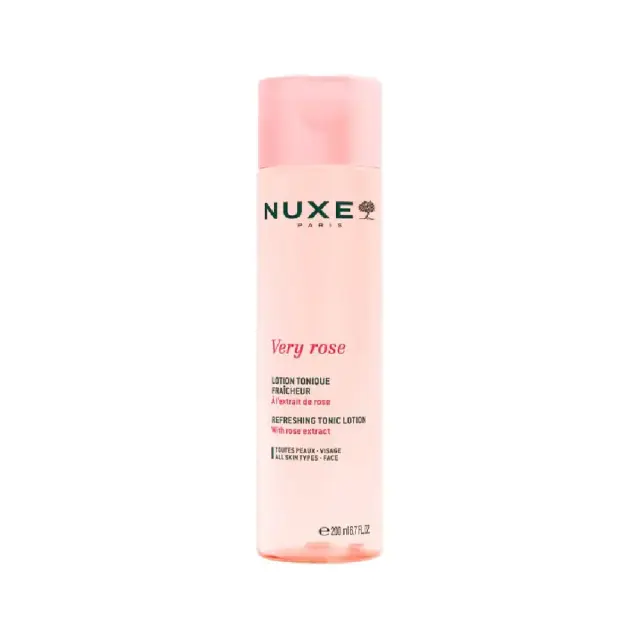 Nuxe Very Rose Refreshing Tonic Lotion Αναζωογονητική Τονωτική Λοσιόν Προσώπου 200ml