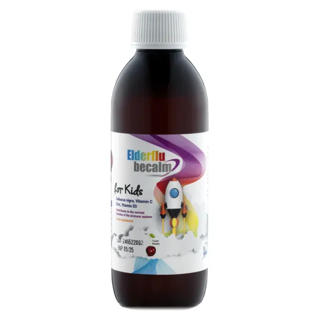 BE CALM ELDERFLU BECALM ΣΙΡΟΠΙ ΓΙΑ ΠΑΙΔΙΑ 250ml